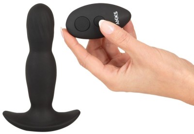 Vibro-butt plug gonflabil cu 10 moduri de vibratie RC Inflatable Massager (14,6 foto