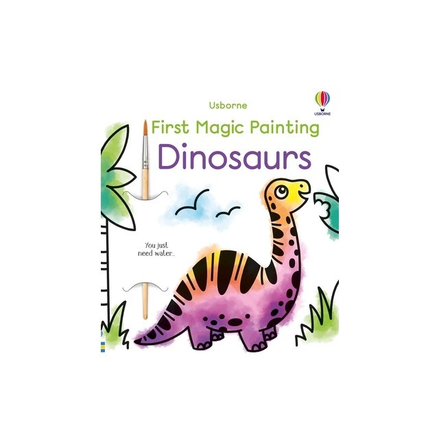First Magic Painting Dinosaurs