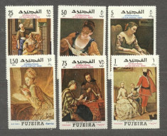 Fujeira 1968 Paintings Letter week MNH M.365 foto
