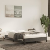 Cumpara ieftin Cadru de pat fără saltea, gri &icirc;nchis, 120x200 cm, catifea