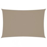 Cumpara ieftin Panza parasolar gri taupe 2x4 m tesatura oxford dreptunghiular