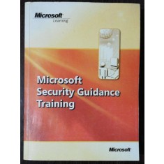 MICROSOFT SECURITY GUIDANCE TRAINING