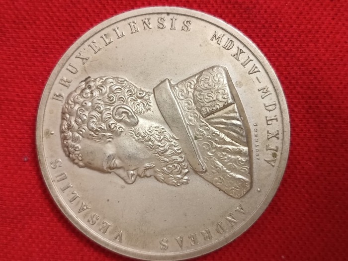 medalie Belgia -Andreas Vesalius Bruxelensis