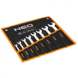Chei fixe duble 6-22 mm, 8 buc -set buc -set, CrV 09-851