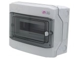 Carcasă IP65 Gri Deschis pentru Aparatură Modulară 12 Module