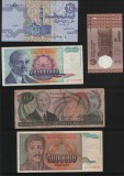 Set 5 bancnote de prin lume adunate (cele din imagini) #53, Africa