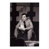 Bernard Pivot, fotografie semnată olograf