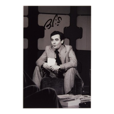 Bernard Pivot, fotografie semnată olograf foto