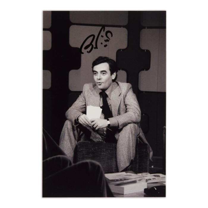 Bernard Pivot, fotografie semnată olograf
