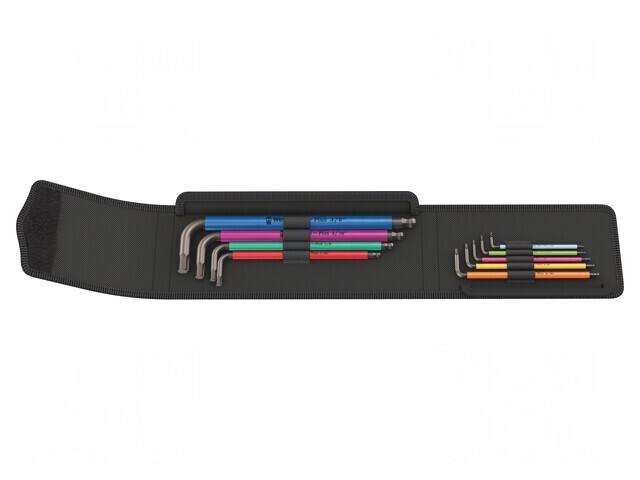 Set chei imbus Hex-Plus sferic 9 bucăți