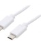 Cablu USB 2.0 USB-C 2m Alb
