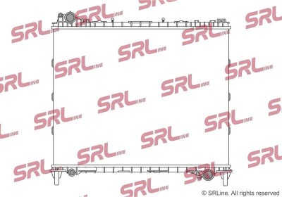 Radiator Land Rover Defender, Discovery, Range Rover Sport, Range Rover, motor: 3.0 R6 T, intrare/iesire conectare rapida; Mhev, 737x580x26, SRLine, foto