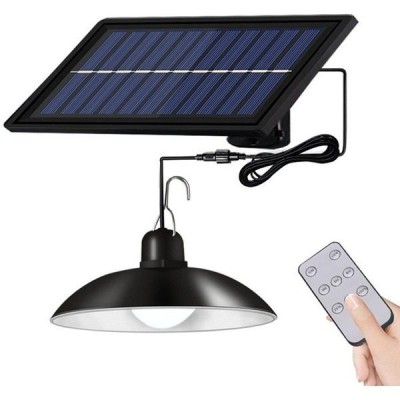 Lampa cu incarcare solara suspendata XF-707 inclus telecomanda foto