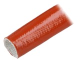 Manșon electroizolant fibră de sticlă cărămiziu 60-250&deg;C