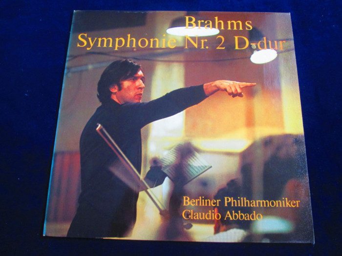 J.Brahms, C.Abbado - Symphonie no. 2 D -dur _ LP, vinyl _ExLibris (1971,Elvetia)