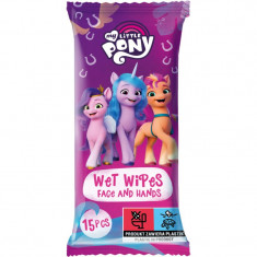 My Little Pony Wet Wipes Șervețele umede pentru copii 15 buc