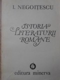 ISTORIA LITERATURII ROMANE VOL.1 (1800-1945)-ION NEGOITESCU-347293