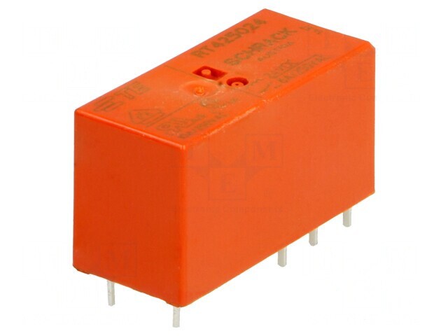 Releu Electromagnetic DPDT 24VDC 8A PCB