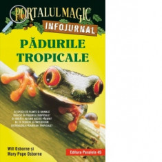 Padurile tropicale. Infojurnal (insoteste volumul 6 din seria Portalul magic : Aventuri in jungla Amazonului) - Mary Pope Osborne, Will Osborne, Mihae