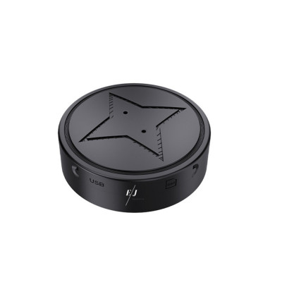 Mini GPS, PG12, autonomie 3-5 zile, dispozitiv anti-pierdere si urmarire auto, rezistent la apa, magnetic, activare vocala, negru foto