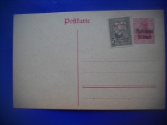 HOPCT 177 Y CARTE POSTALA ROMANIA--OCUPATIE MILITARA GERMANA WW I-NECIRCULATA