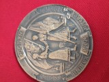medalie UNIREA PRINCIPATELOR ROMANE 24 IANUARIE , FOCSANI .Verso ,, Unirea face puterea,,
