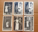 G393-I-WW2-Foto Ofiter german al 3 lea Reich de nunta si cu sotia anii 1940. Pret pe bucata. Marimi 14/ 9 cm. Exista 11 bucati.