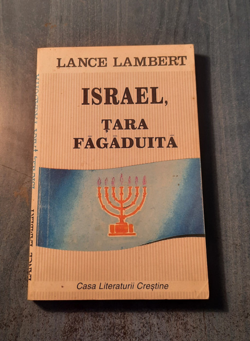Israel tara fagaduita Lance Lambert