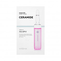 Masca pentru ten cu ceramide Missha Mascure Sheet Mask Ceramide, 28ml