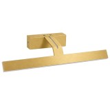 Aplică LED pentru baie SWE007-1W 43cm BRUSH GOLD
