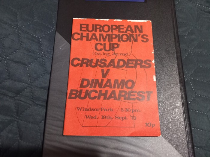 Program Crusaders Belfast - Dinamo