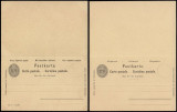 Switzerland - Postal History Rare Old Postal stationery + Reply UNUSED DB.123