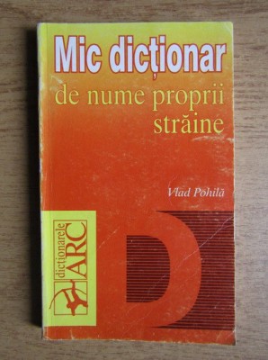 Vlad Pohila - Mic dicționar de nume proprii străine foto