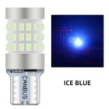 Set 2 becuri LED W5W T10 Xentech Light 42 SMD Canbus Albastru 360 grade Lumini Auto