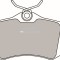 Set placute frana,frana disc VW GOLF III Variant (1H5) (1993 - 1999) KRIEGER 0950006317