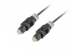 Cablu audio optic Lanberg SPDIF - SPDIF 3m Black foto