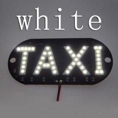 Placuta cu led, indicator taxi, 45 smd 3528, lumina alba