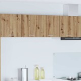 vidaXL Dulap suspendat cu ușă Riga Stejar Artizanal 80 x 31 x 40 cm 884185