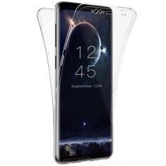 Husa Full TPU 360 (fata + spate) Samsung Galaxy S9, Transparent