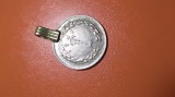 PANDATIV/AMULETA DINTR-O MONEDA DE 2 RIALI IRAN 1979