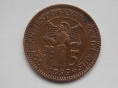 5 MILS 1955 CIPRU foto
