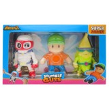 Set 3 mini figurine, Monster Flex, Stumble Guys, S2, Super Stretchy