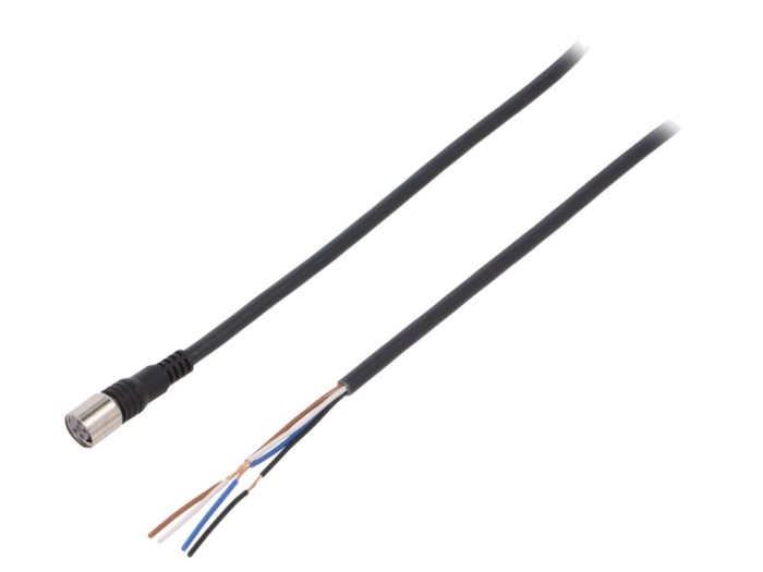 Cablu Conectare M8 4PIN 2m PVC