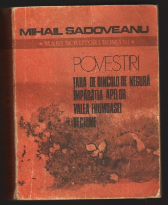 C9881 - TARA DE DINCOLO DE NEGURA, IMPARATIA APELOR, VALEA FRUMOASEI - SADOVEANU foto