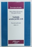 NULITATILE ACTULUI JURIDIC CIVIL , PRACTICA JURIDICA de MONA - MARIA PIVNICERU si GEORGETA PROTEA , 2009