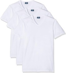 Tricou Navigare pentru barbati (pachet de 3) din bumbac 100%, Marimea M - OUTLET