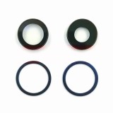 Geam Camera Spate cu Rama Albastra Apple iPhone 12 Mini - Inlocuire Obiectiv
