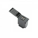 Priza, incarcator cu 2 x porturi USB, 5V, 3.1A universal, Cod: DISKX38