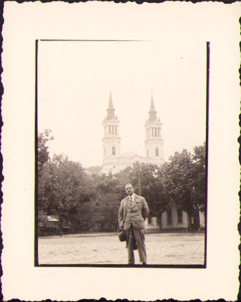 HST M229 Poză biserică Lipova anii 1930