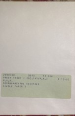 TAROM,COMANDAMENTUL AVIATIEI CIVILE/PAKET PLIC FORMAT MARE NEFOLOSIT ANII &amp;#039;80 foto